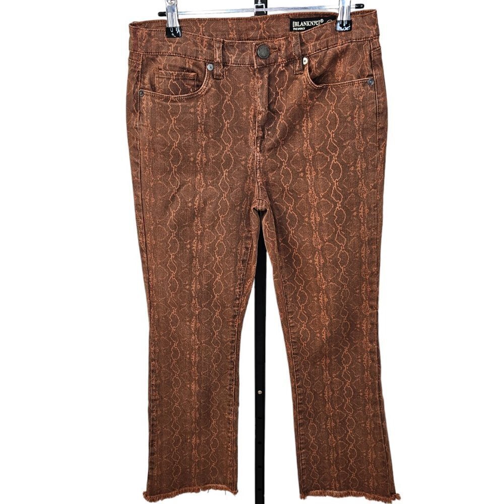 Blank NYC Womens The Varick Kick Flare Jeans Size 27